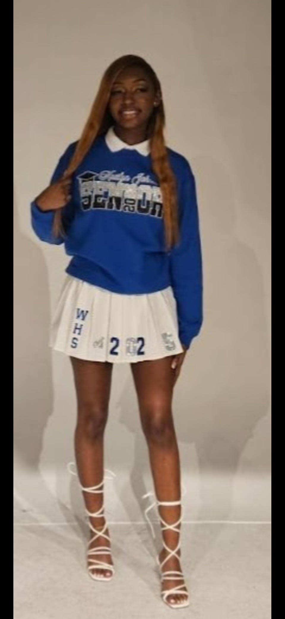 Senior Sweatshirt & Skirt Set