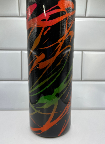 Orange & Green Stripes