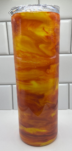 Multi colored Orange & Yellow