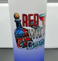 Shot Glass 4oz - Red White & Boozy