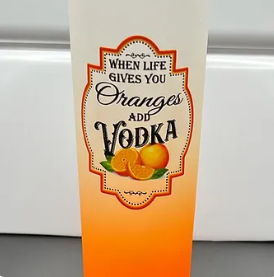 Shot Glass 4oz - When Life Gives You Oranges