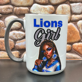 Lions Girl Mug